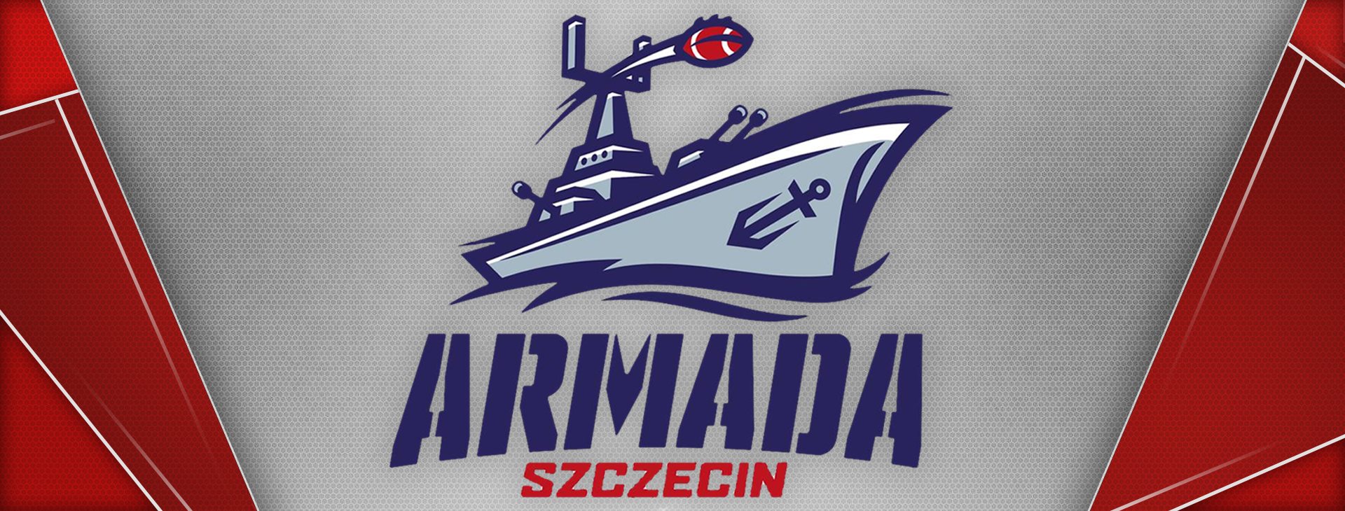 Zawodnicy Armada Szczecin wręczą medale podczas Szczecińskiego Festiwalu Biegowego